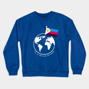 Polyamorous world Crewneck Sweatshirt